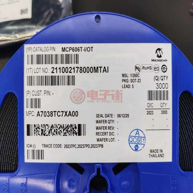 MCP606T-I/OT
