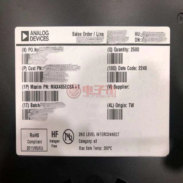MAX485ECSA+T